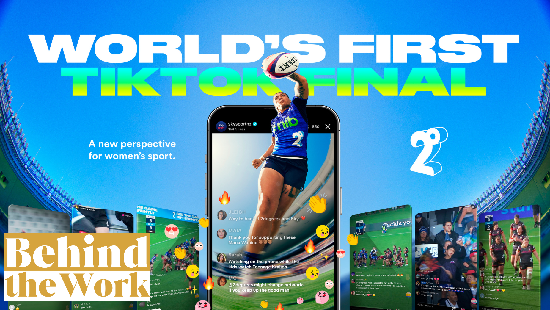 How a TikTok Broadcast Changed Women’s Sport with TBWA\NZ
