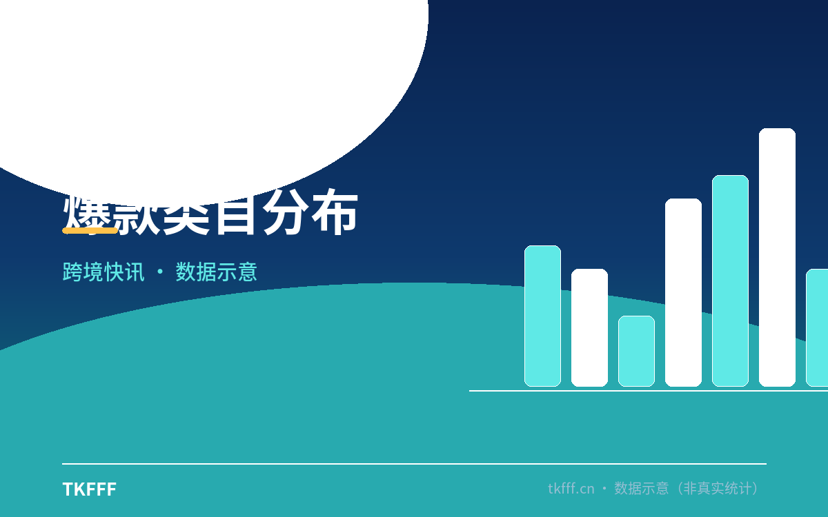 爆款类目分布