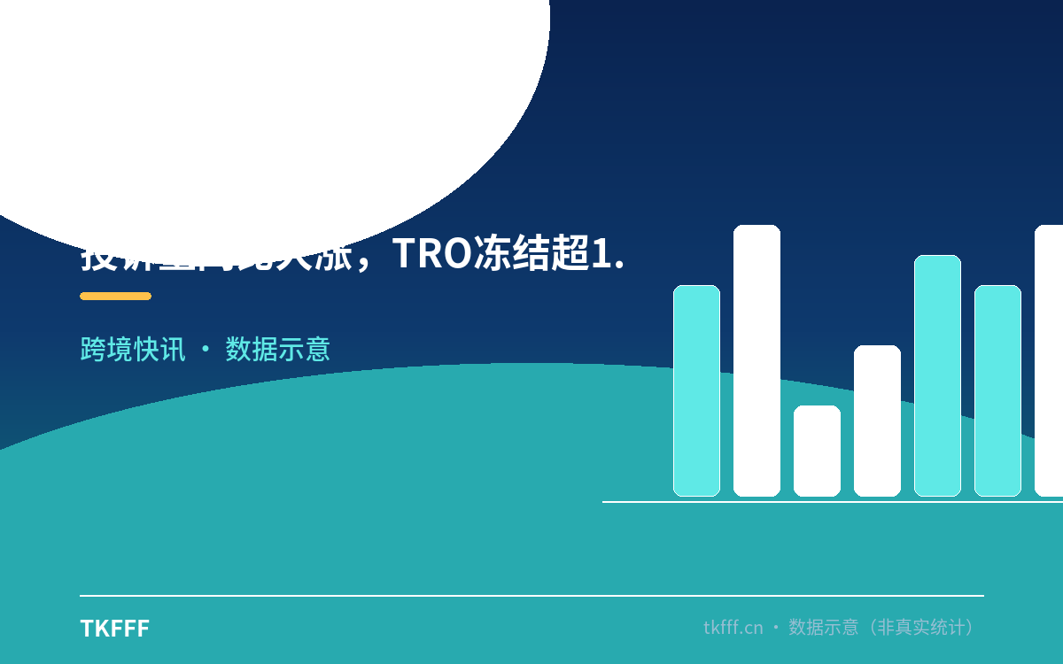 投诉量同比大涨，TRO冻结超1.2亿美元