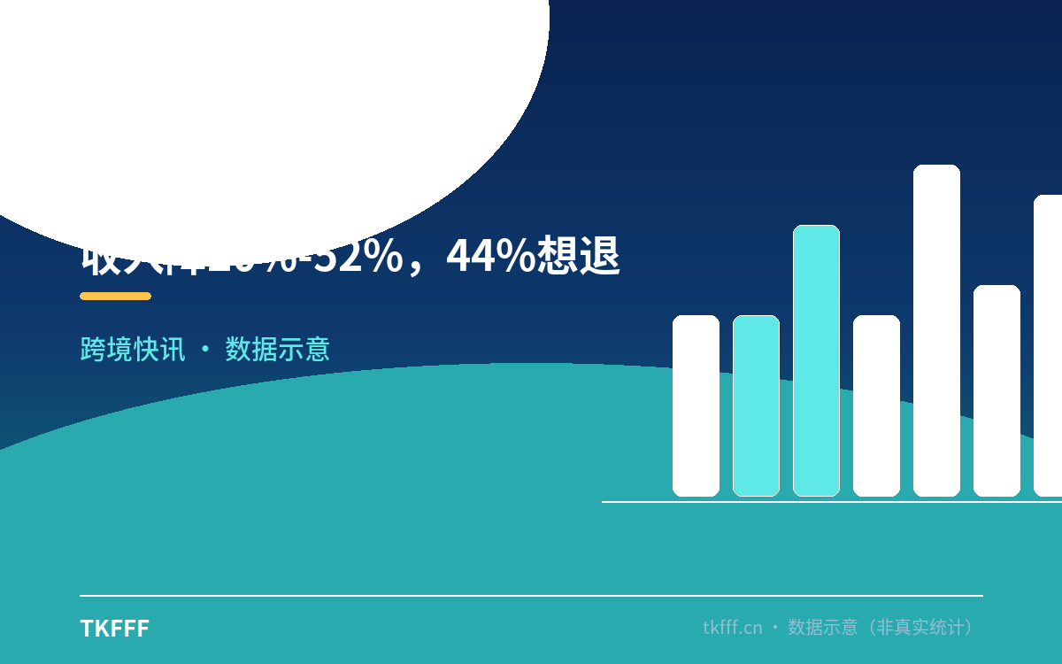 收入降20%-52%，44%想退出