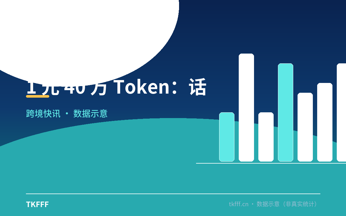 1 元 40 万 Token：话费直接买 AI