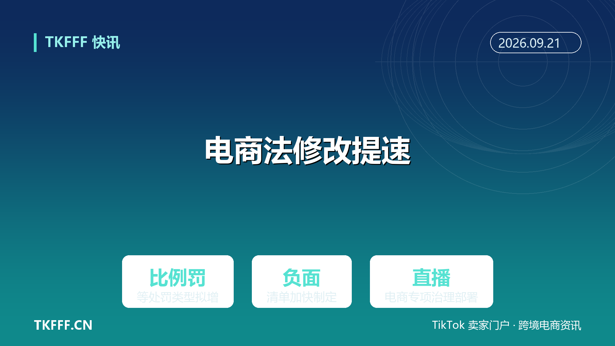 市场监管总局加快修改电子商务法：拟增比例罚与暂停业务处罚，制定平台规则负面清单