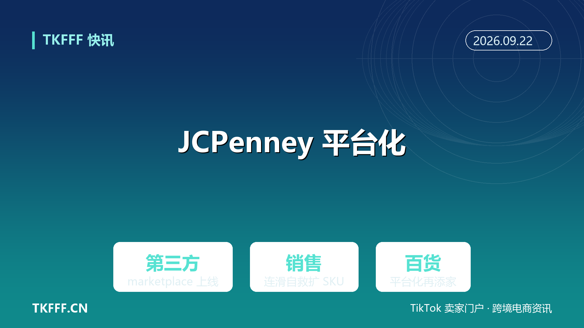 J.C. Penney 上线第三方 marketplace 自救：销售连滑失份额，平台化扩 SKU 抢客流
