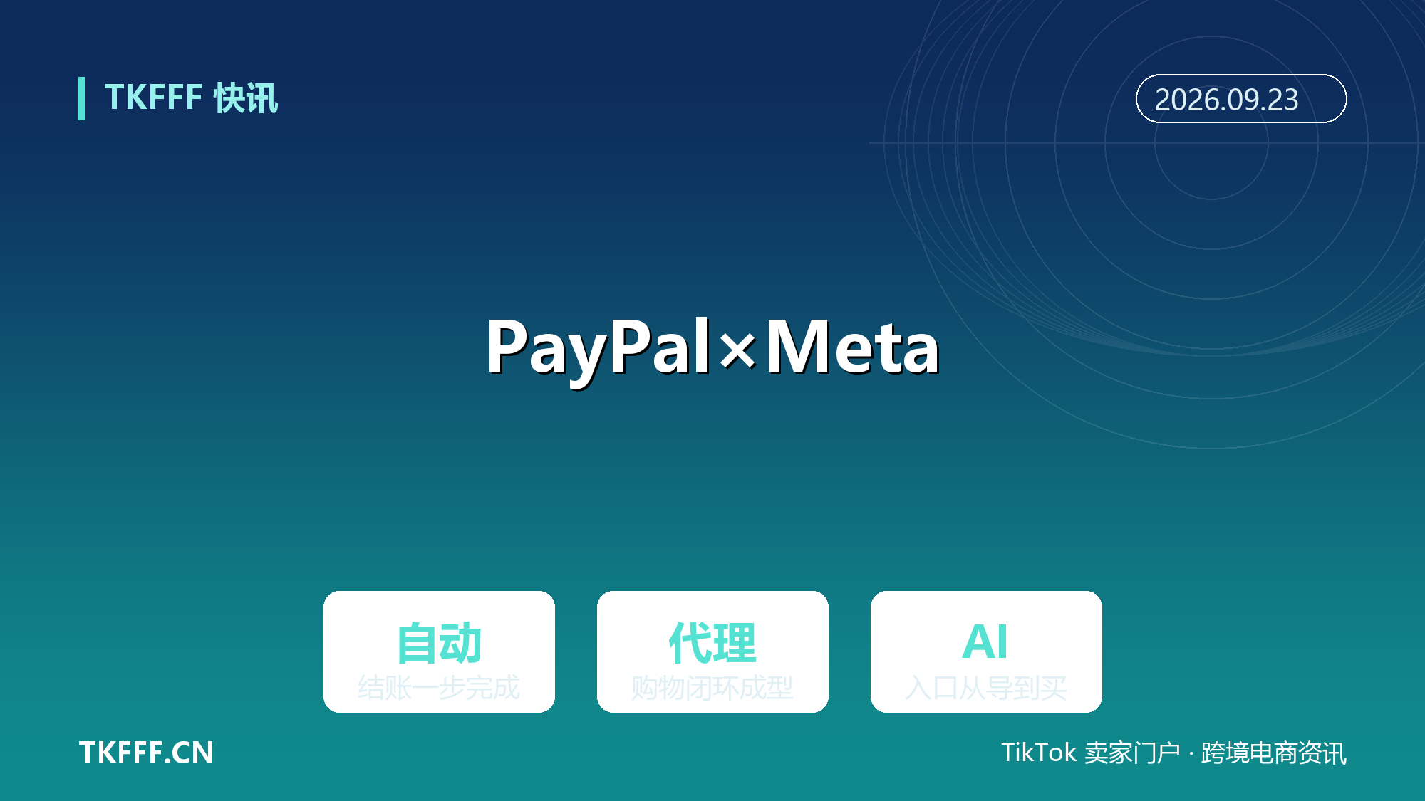 PayPal 携手 Meta 开放代理购物：AI 助手自动结账，Agent Commerce 再添支付通道