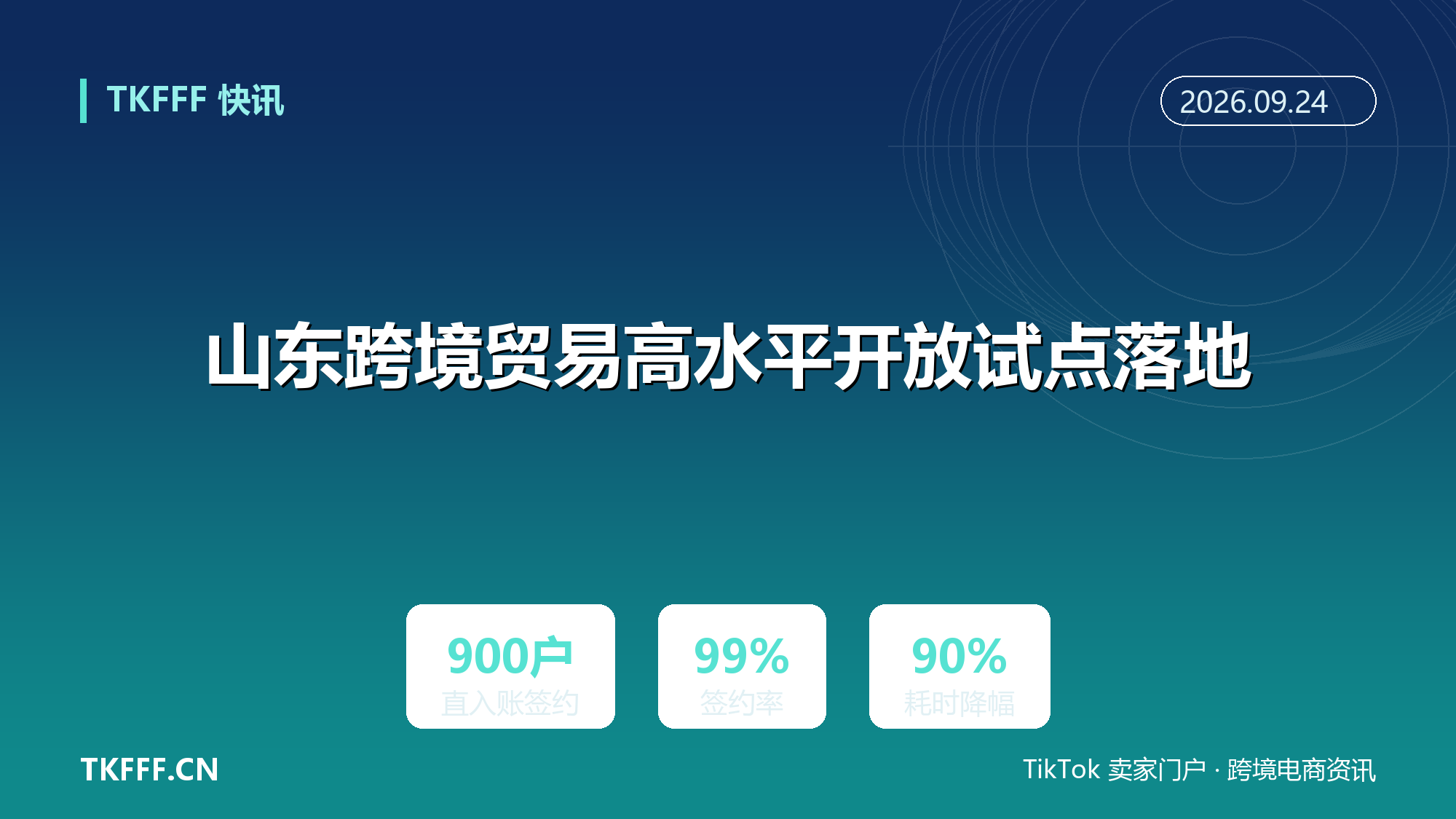 山东跨境贸易高水平开放试点落地：跨境汇款最快 1 秒到账，直入账签约近 900 户、业务耗时降九成