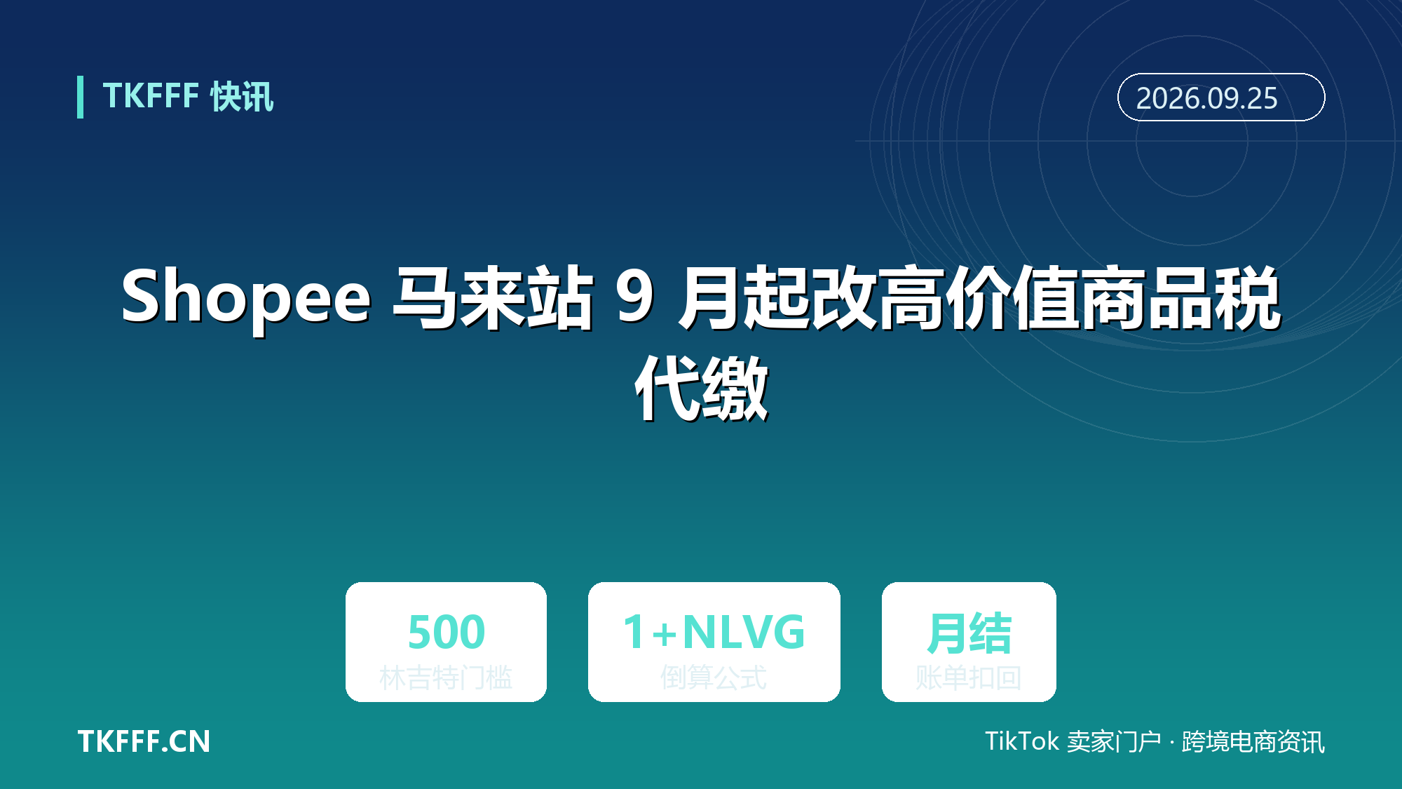 Shopee 马来站 9 月起改高价值商品税代缴：折后价倒算税前价，超 500 林吉特订单月结扣回