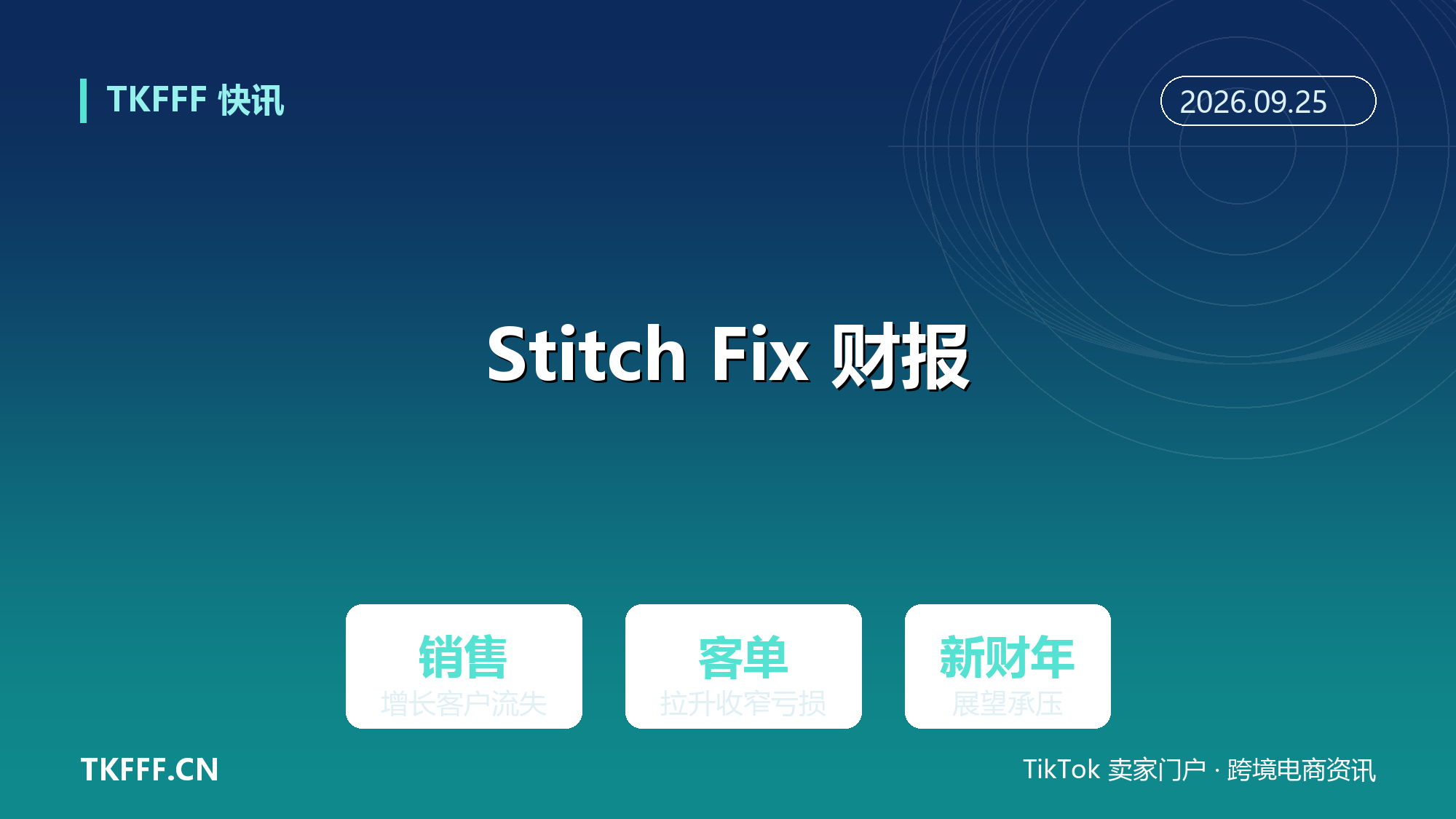 Stitch Fix 新财年展望承压：销售增长靠客单价拉升，订阅电商客户流失成硬伤