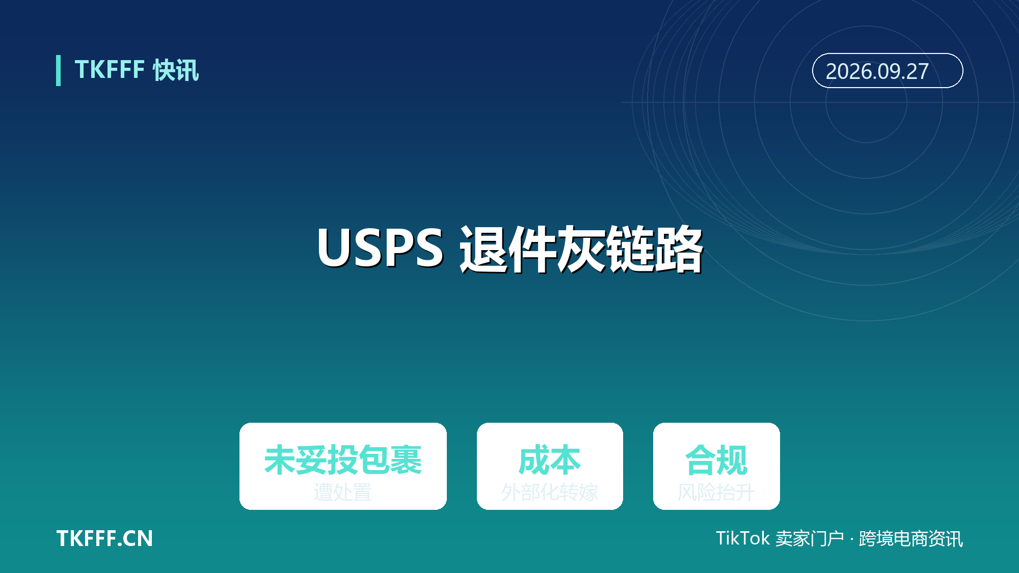 电商卖家借 USPS 处置未妥投包裹灰链路曝光：退件成本低合规风险高