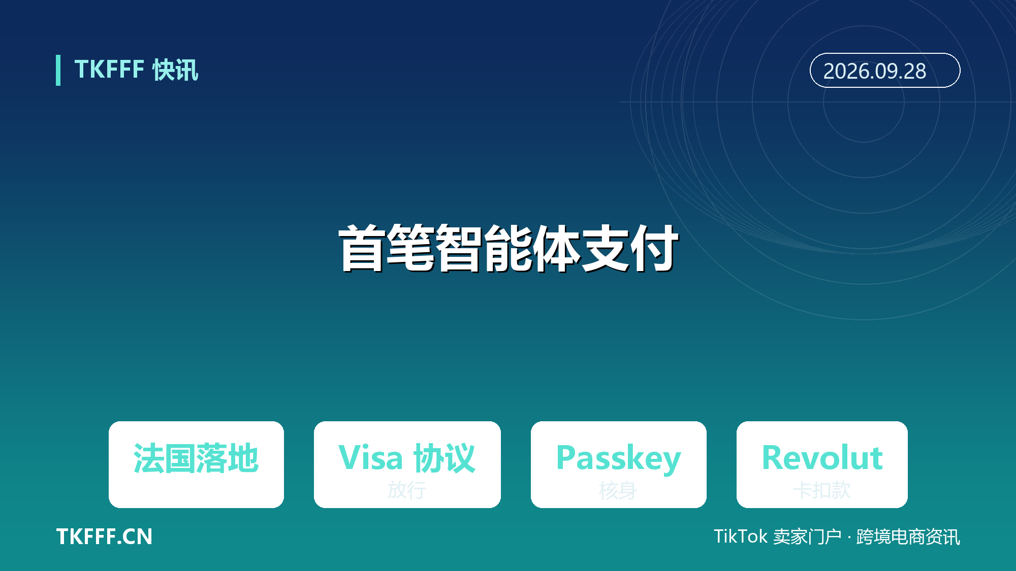 法国完成首笔 AI 智能体实时支付：Visa 可信智能体协议放行、Passkey 核身、Revolut 卡扣款