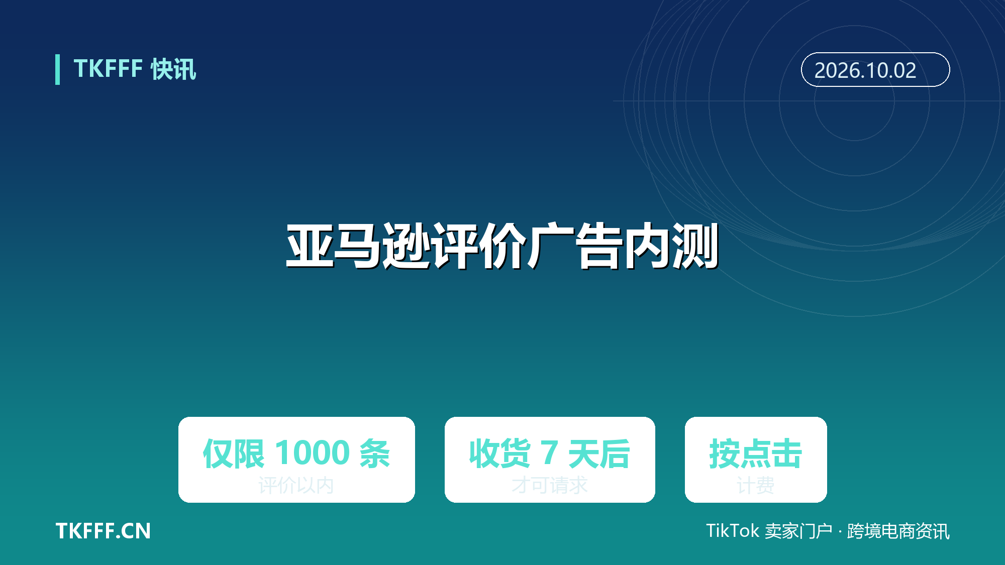亚马逊美国站内测 Review Requests 广告：一键请已购买家评价，仅限 1000 条评价以内商品
