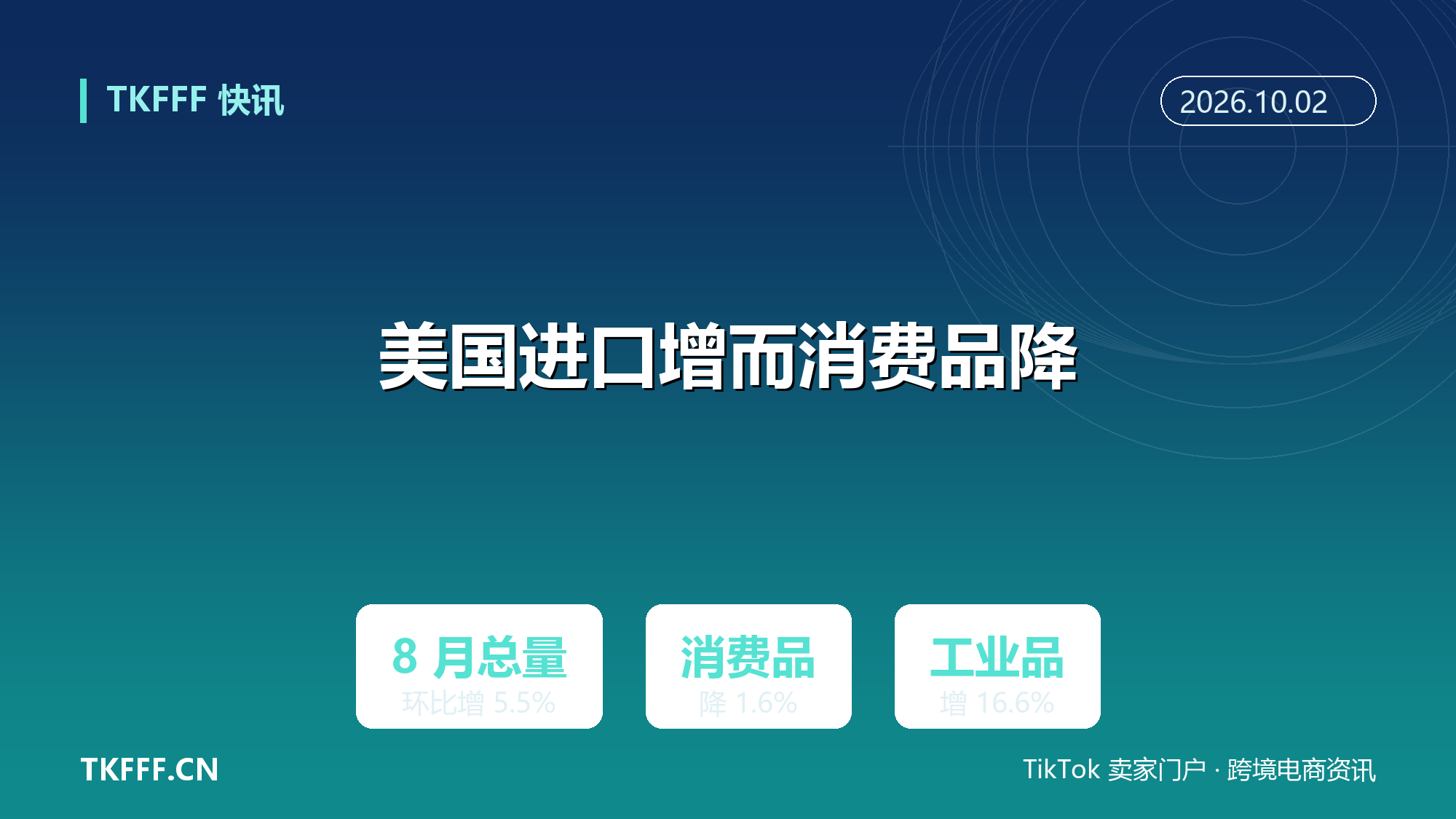 美国进口总量增 5.5% 而消费品在降：旺季补库的钱花到哪去了