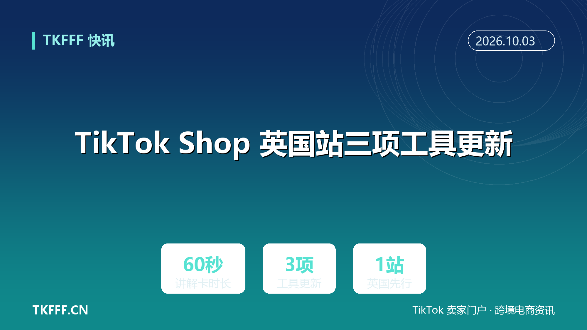 TikTok Shop 英国站三项工具更新：直播 Pin card 延长至 60 秒、开放店内搜索、Partner API 打通 Shopify