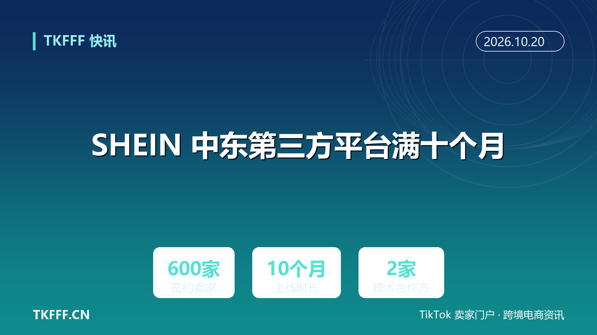 SHEIN 中东第三方平台满十个月：签约卖家超 600 家，接入 Unicommerce 与 Increff 补后台能力