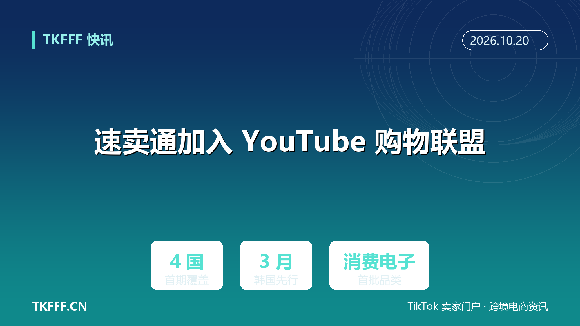 速卖通加入 YouTube 购物联盟：覆盖美英德巴四国，创作者可挂链带货