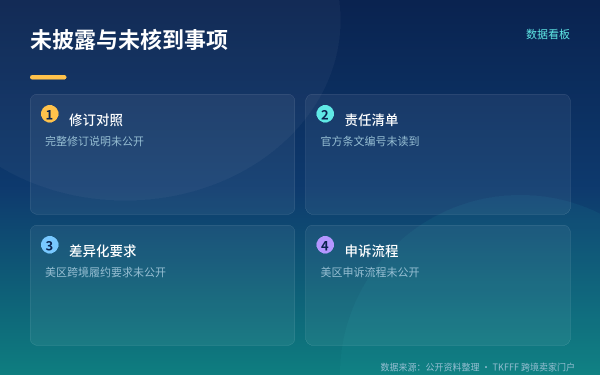 未披露与未核到的事项