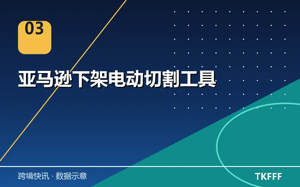 亚马逊下架电动切割工具