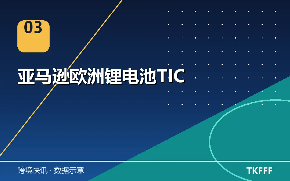 亚马逊欧洲锂电池TIC