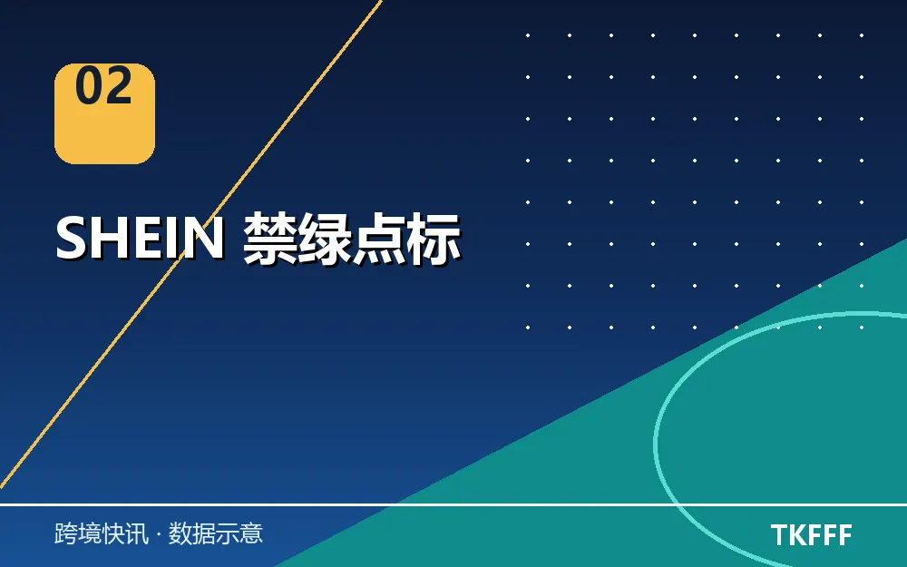 SHEIN 禁绿点标