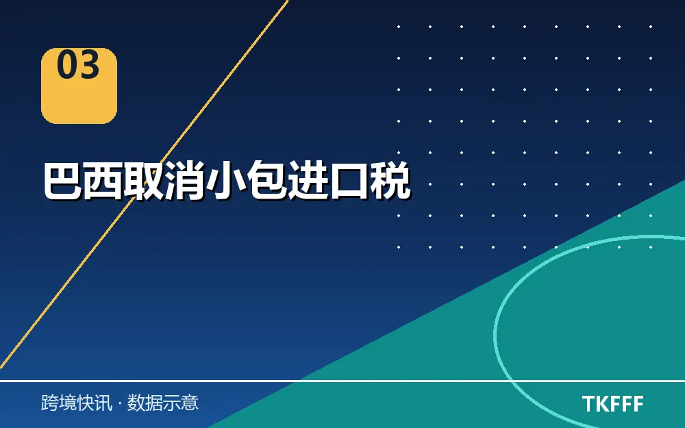 巴西取消小包进口税
