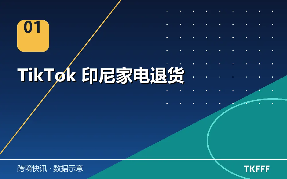 TikTok 印尼家电退货