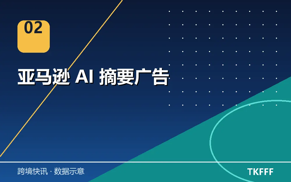 亚马逊 AI 摘要广告