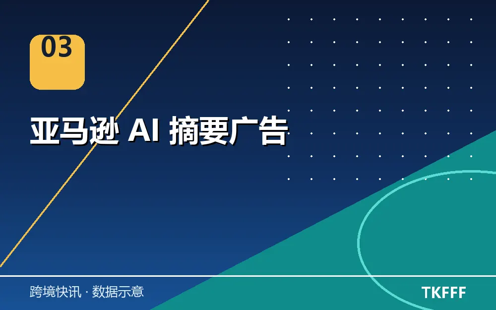 亚马逊 AI 摘要广告