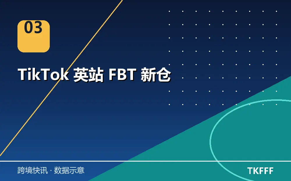 TikTok 英站 FBT 新仓