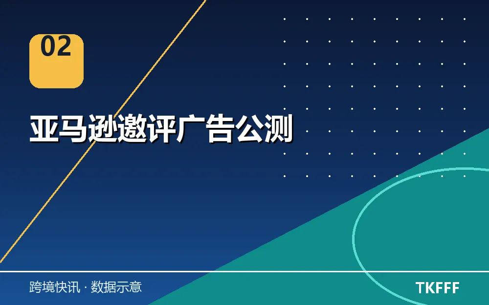 亚马逊邀评广告公测