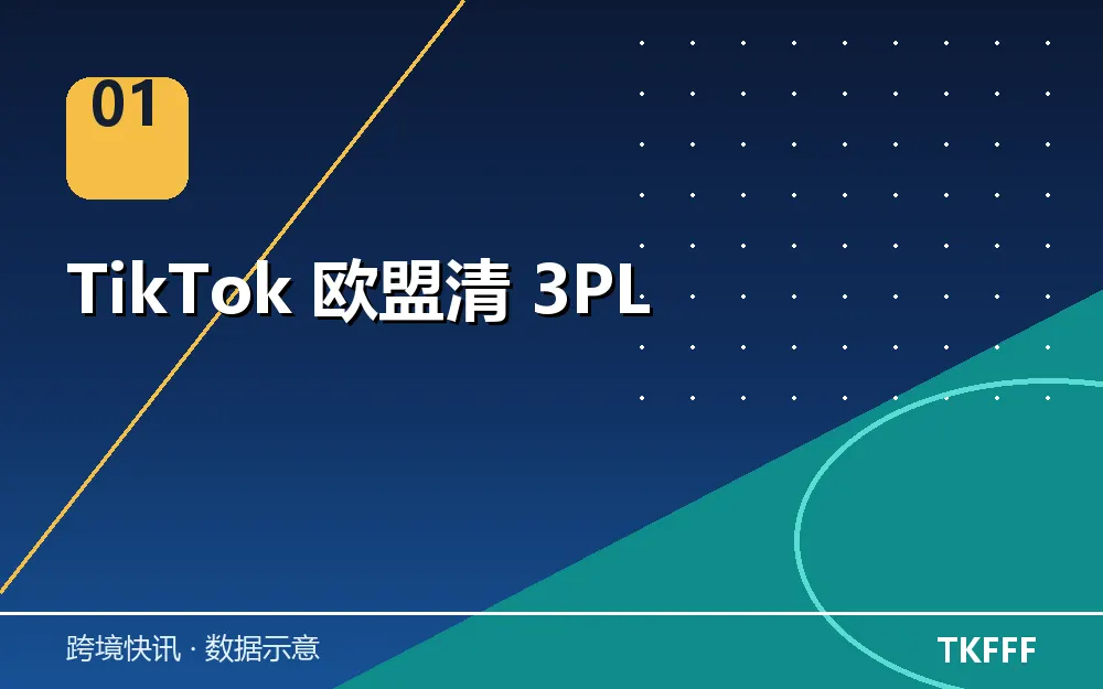 TikTok 欧盟清 3PL