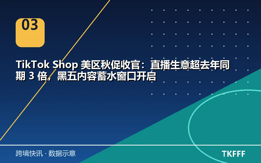 TikTok 美区秋促